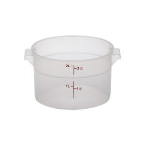 Picture for category Round Plastic Food Storage Containers & Lids